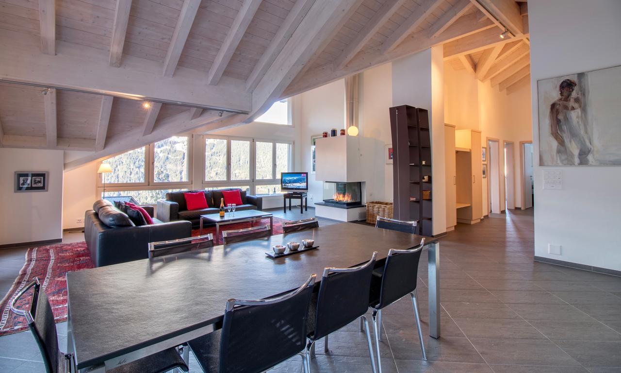 Chalet Brunner Penthouse Wengen Exterior foto